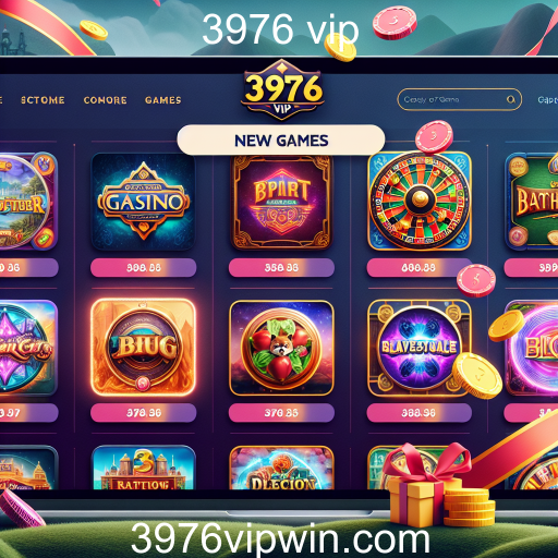 Descubra os Novos Lançamentos na Categoria 'New Games' do 3976 VIP